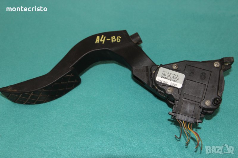 Педал газ Audi A4 B6 (2000-2004г.) 8E1 721 523 B / 8E1721523B / 6PV 008 376-01 / 6PV00837601, снимка 1