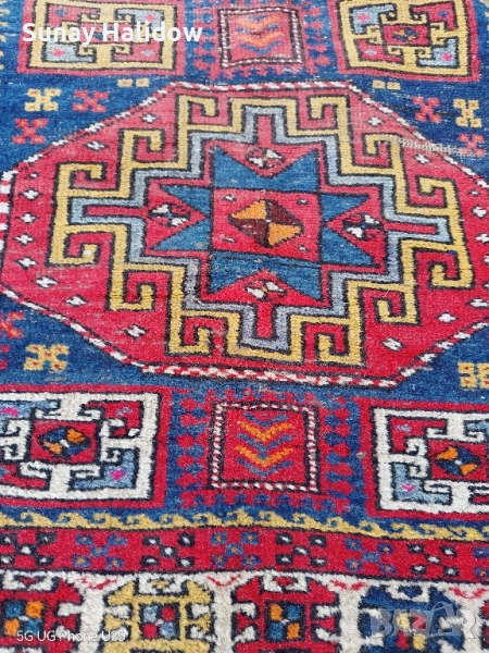 Винтич дълга ръчно тъкана пътечка, снимка 1