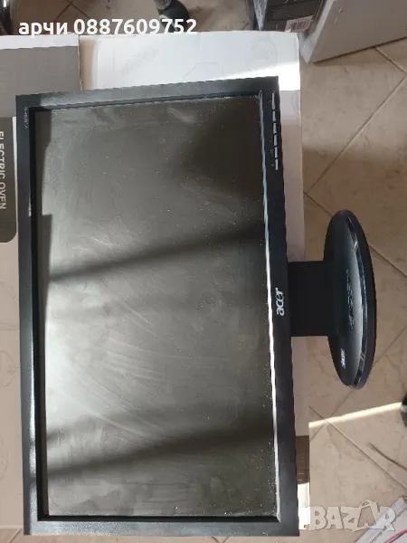 Монитор ACER 18,5" Монитор acer 19 lcd wide v193hqvb като нови, снимка 1