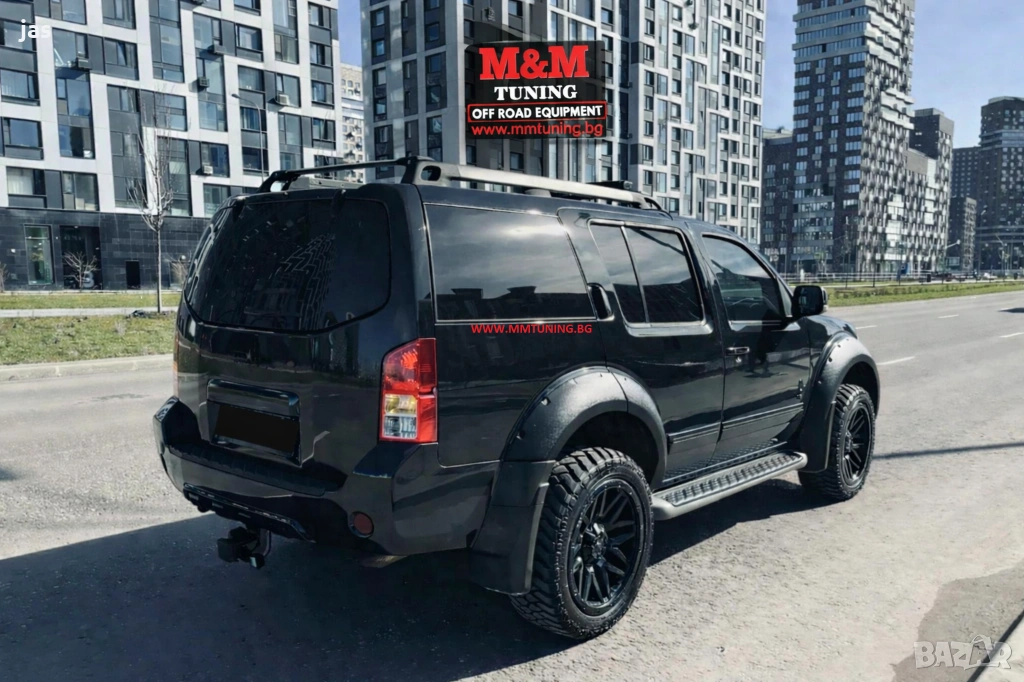Уширители (раздувки) за калници – Nissan Pathfinder R51, снимка 1