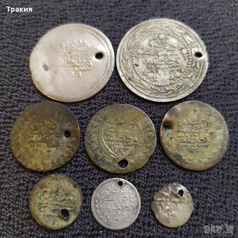 Турски сребърни монети , снимка 1