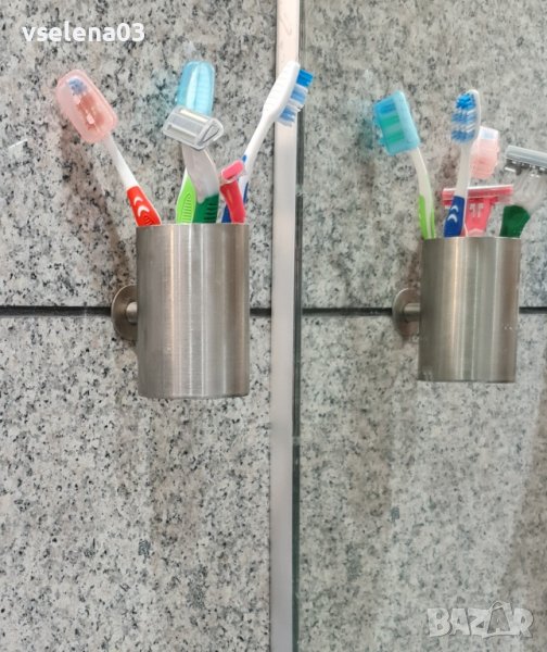 Стойка неръждаема  за баня, снимка 1