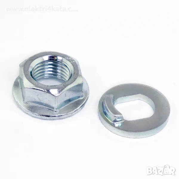 Комплект гайка и шайба за мотор Xiaomi M365, PRO, 1S, PRO 2, снимка 1