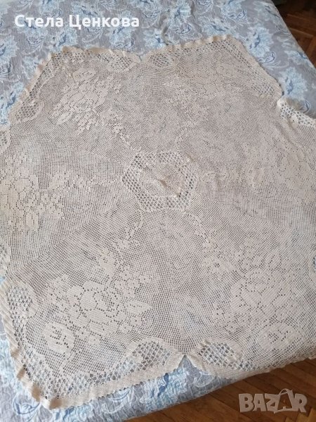 Ръчно плетена покривка за маса, снимка 1
