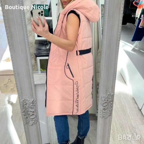 Дамски дълъг елек , снимка 1