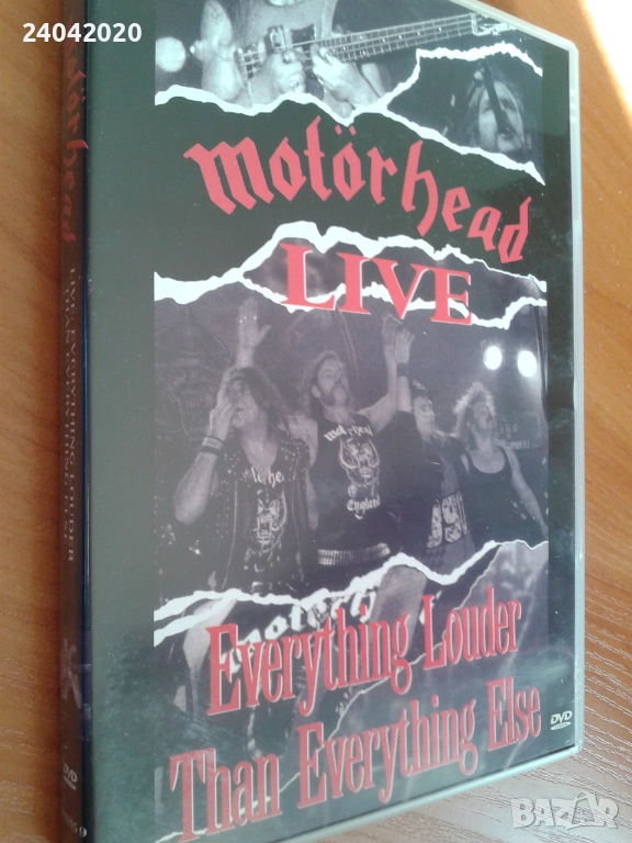Motörhead – Live: Everything Louder Than Everything Else DVD original, снимка 1