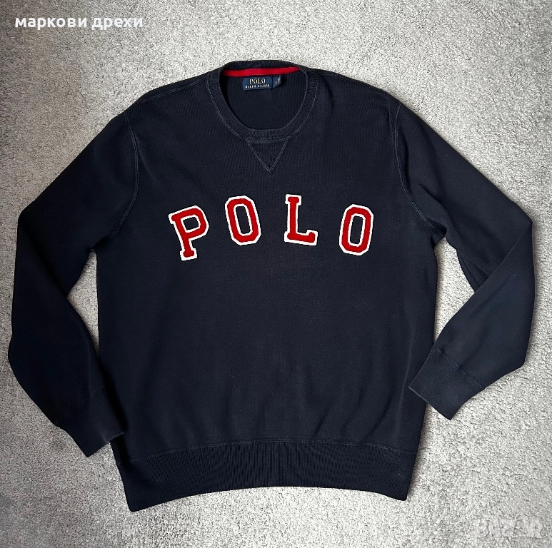Polo Ralph Lauren Blue Sweater L, снимка 1