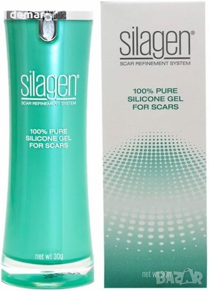 Silagen 100% Pure Gel Силиконов гел за белези (30g), некомедогенен и недразнещ, снимка 1