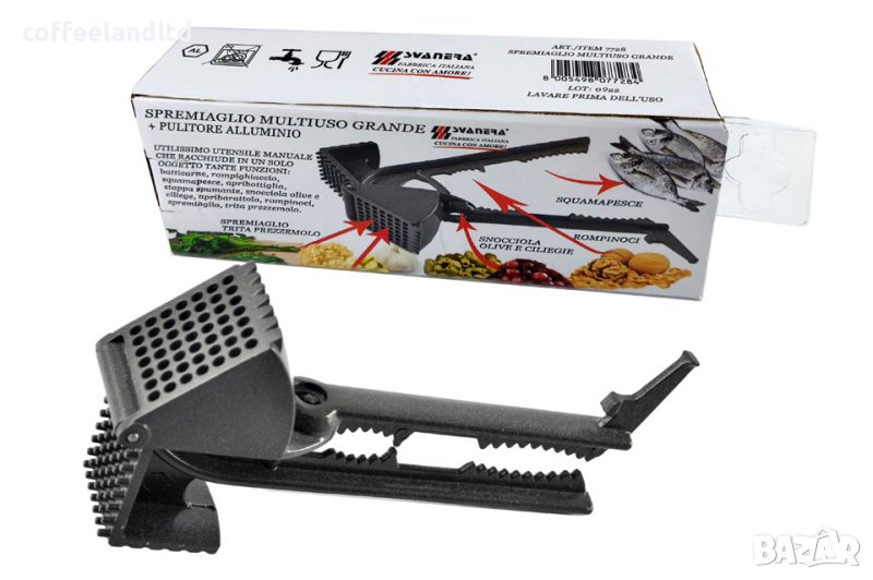 Мултифункционална преса за чесън и др. - 7728, снимка 1