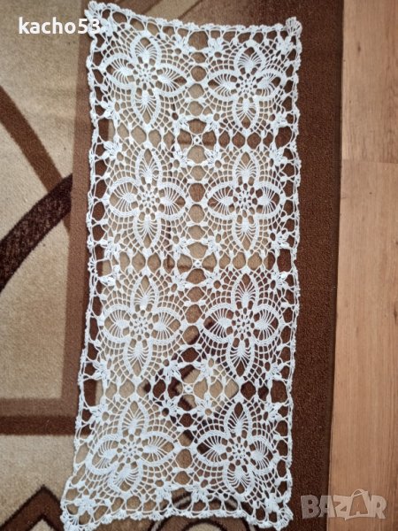 Каре плетено на една кука., снимка 1