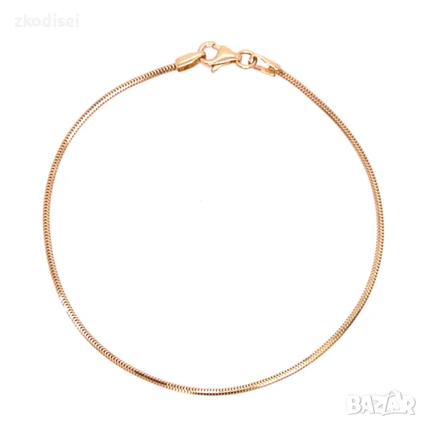 Златна дамска гривна 1,95гр. 18,5см.14кр. проба:585 модел:29382-6, снимка 1