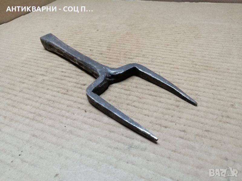 Стара Кована Наковалня За Клепане На Коси / НОМЕР 5'., снимка 1