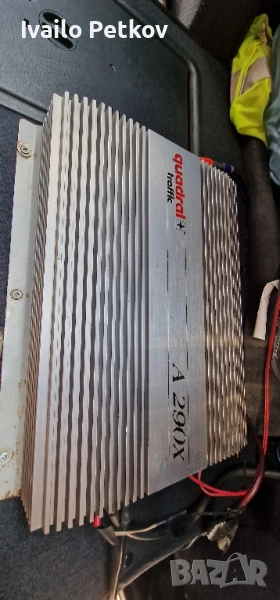 усилвател за кола qwadral , снимка 1