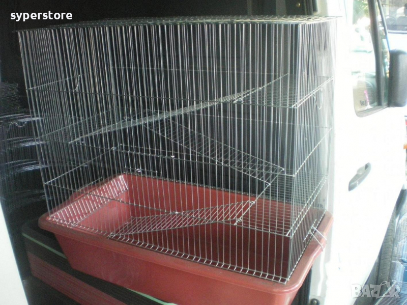 Клетка за  Чинчила, катерица, пор и др. - Голяма - 2XL, снимка 1