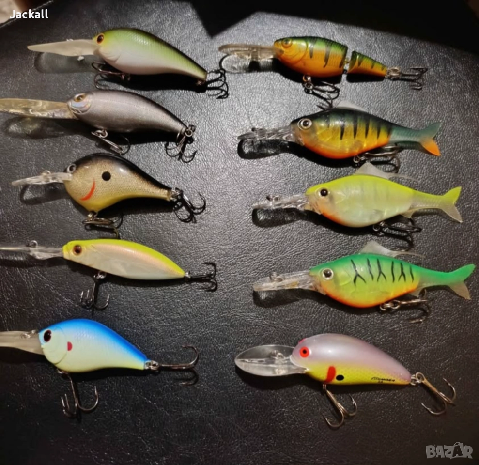 Воблер Rapala DT ,Storm, Megabass, Lucky Craft Moonsault, Smith Dephty, Bomber щука сом спининг , снимка 1