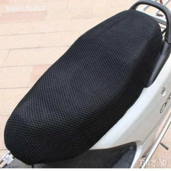 Калъф за седалка за мотор, L, дишащ, мото калъф, снимка 1