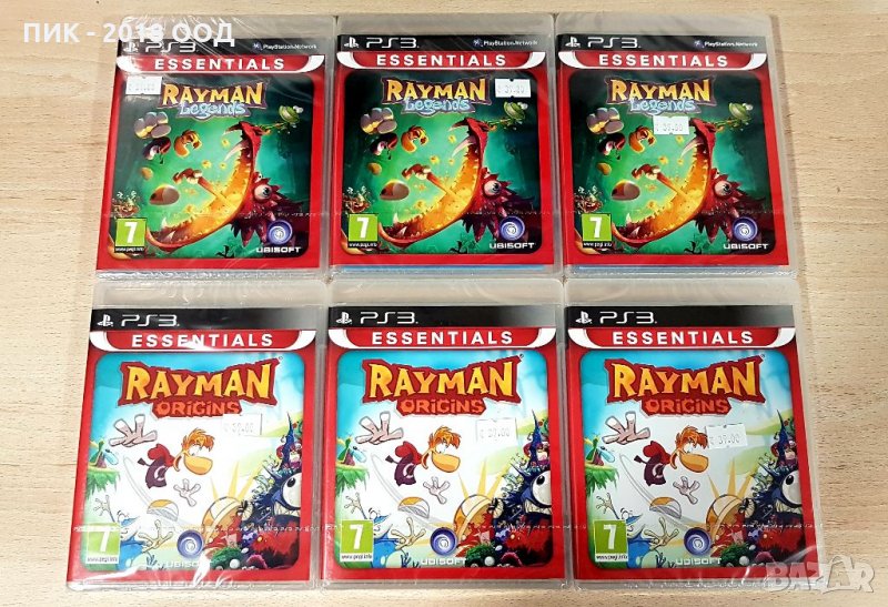 Чисто нови игри Rayman Legends и Rayman Origins за PS3, снимка 1