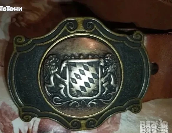 Нов Дамски Колан Изцяло от Естествена Кожа 115см. , снимка 1