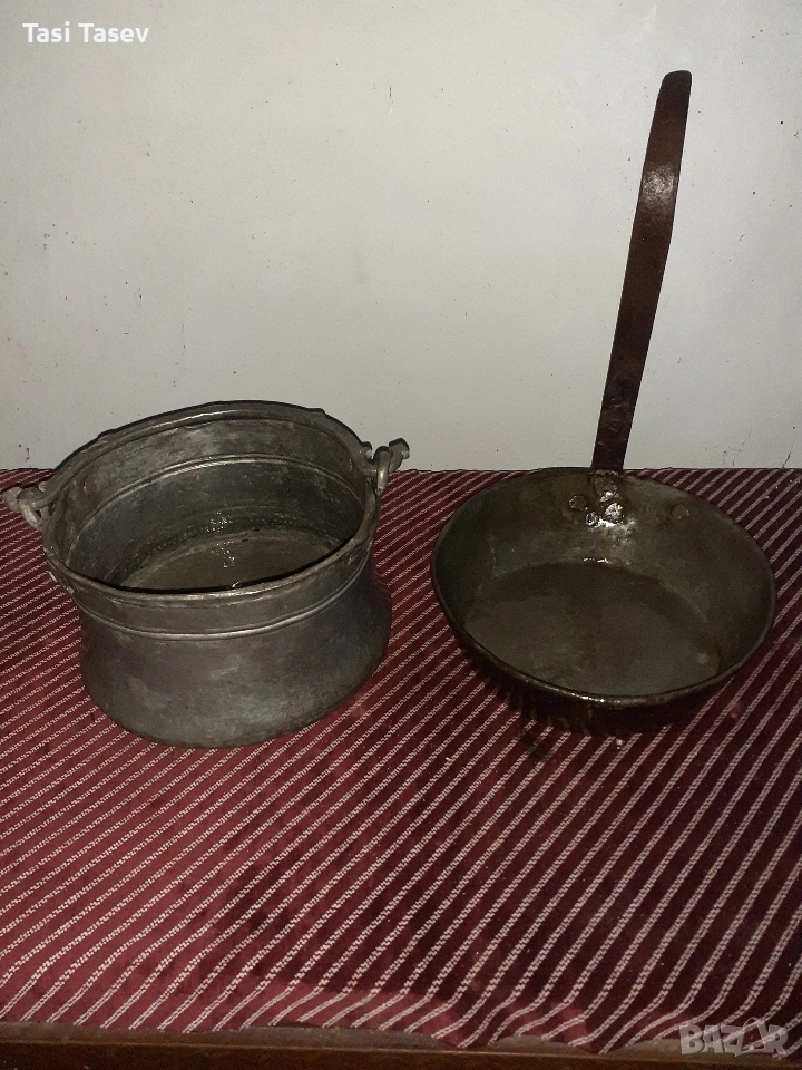  Меден, бакърен тиган и котле., снимка 1