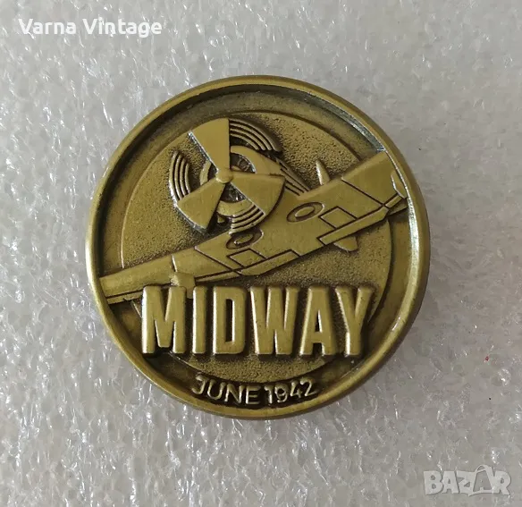 Значка Midway June 1942., снимка 1