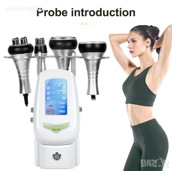 Уред за кавитация, радиочестотен лифтинг и вакуум 4 в 1 , топене на мазнини, снимка 1