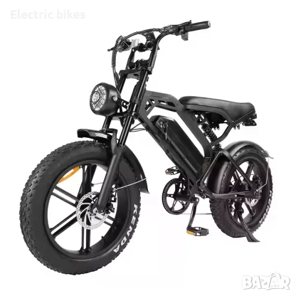 Електрически велосипед, Electric V20, 500W, 15.AH с двойна седалка, снимка 1