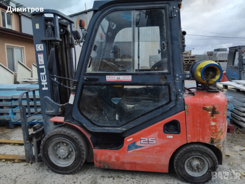 Продаваме газокар HELI 2.5 тона, снимка 1