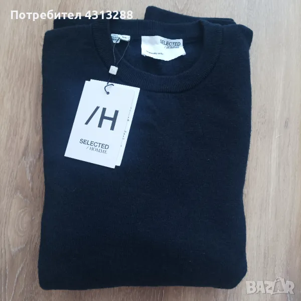 Selected Homme 100% Wool-вълна М размер, снимка 1