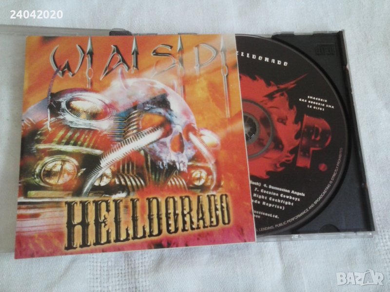 W.A.S.P. – Helldorado матричен диск, снимка 1