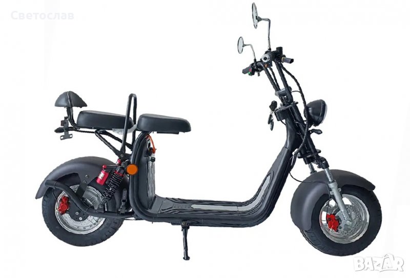 Електрически скутер Чопър Big City Harley HR2-2, снимка 1