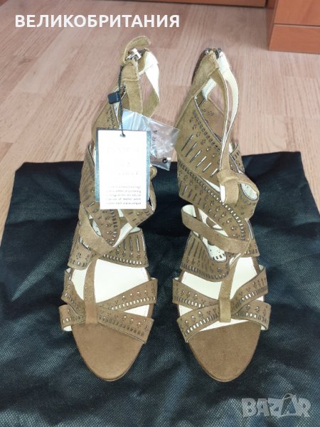 Чисто нови дамски сандали лукс на ZARA WOMAN , снимка 1