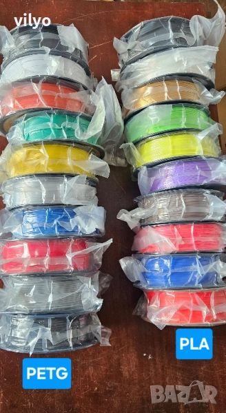 филамент за 3д принтер pla petg abs, снимка 1