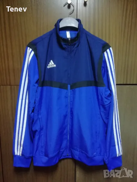 Adidas Climalite Ново Оригинално Горнище размер М синьо , снимка 1