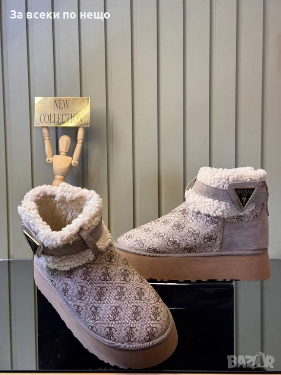Guess Дамски Зимни Меки И Топли Боти Гес - Налични Различни Цветове Код E1173, снимка 1