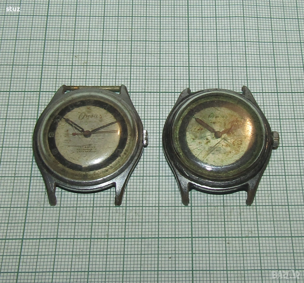 Мъжки часовници Onsa, за възстановяване, или за части, сет 2бр., снимка 1