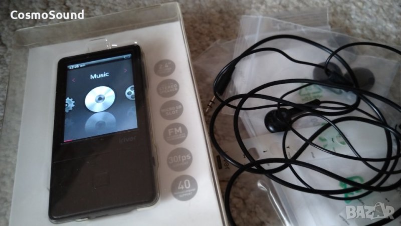 МП3 плеър iriver E100 mp3 player с радио, запис и слот за карта памет, снимка 1