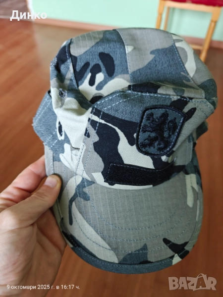 Камуфлажи,ризи,панталон,подплата,шапка, колан,синя барета, снимка 1