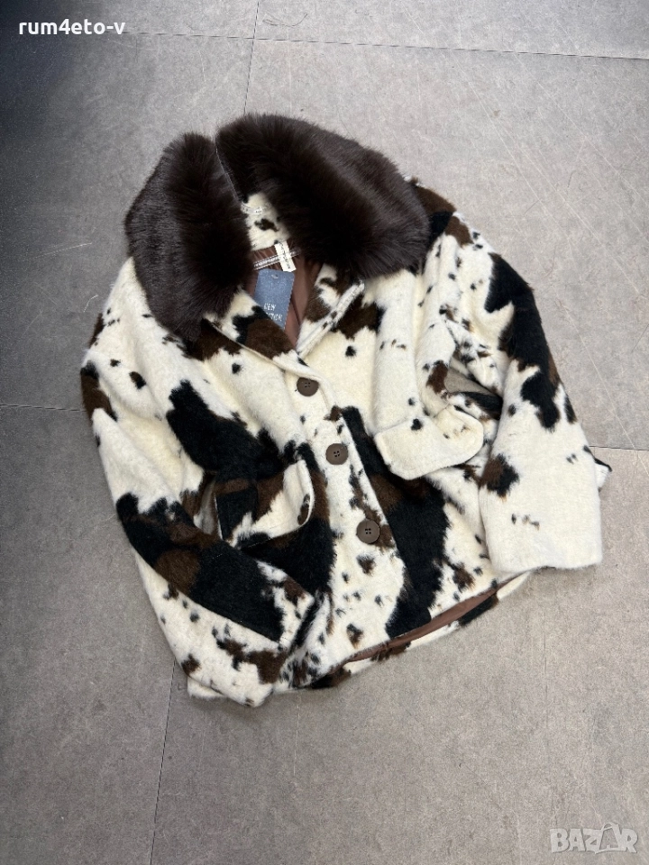 Красиво палто в три цвята , снимка 1