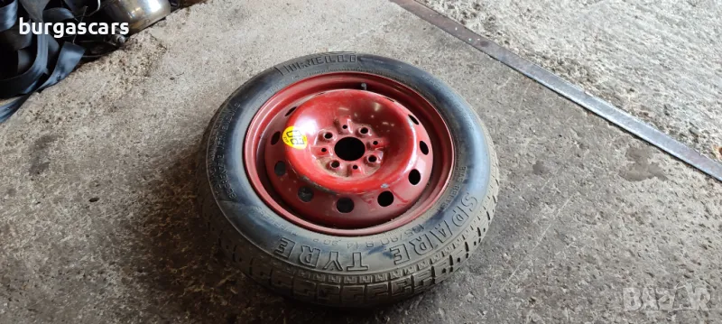 Резервна гума патерица 135/80/14 Nissan Micra K11 - 100лв, снимка 1