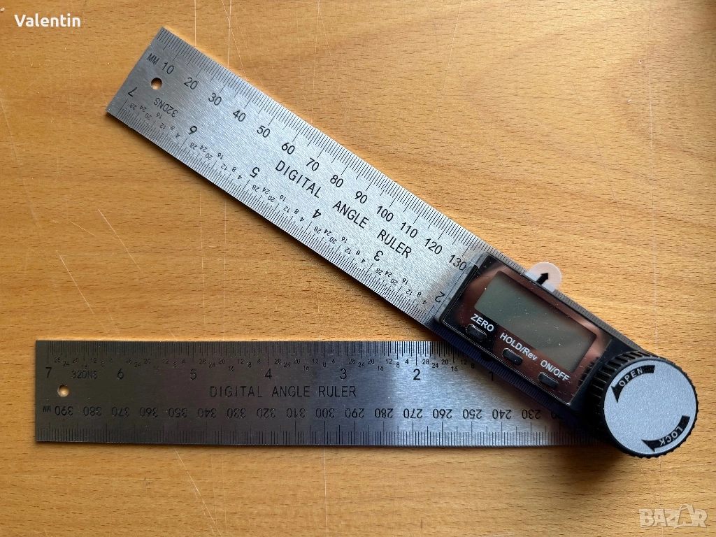 Дигитален ъгломер с мерителна линия, снимка 1