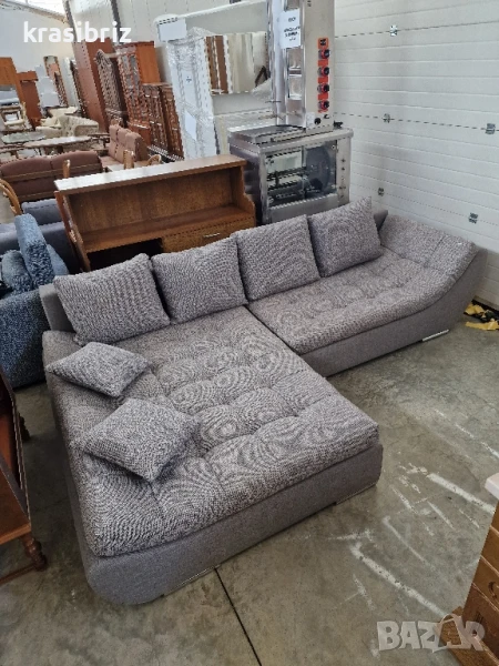 Ъглов Разтегателен Диван-внос от Германия!, снимка 1