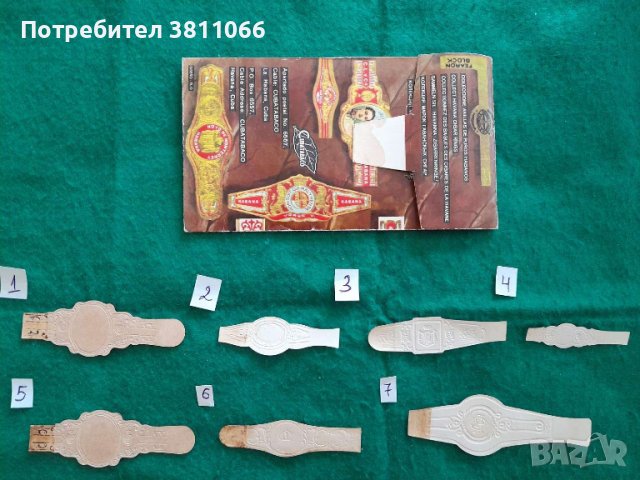 Cigar bands/ Колекционерски стари бандероли от пури, снимка 2 - Колекции - 44811026