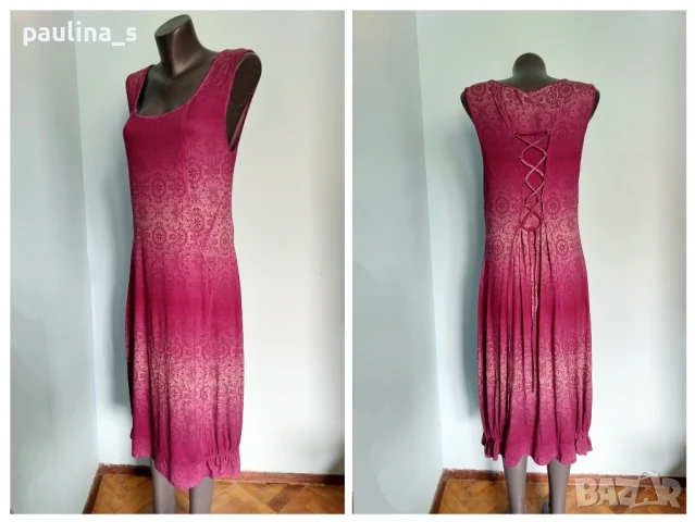 Два различни броя / Еластична рокля "Simclan" и "Entrancy" / голям размер , снимка 2 - Рокли - 36681125