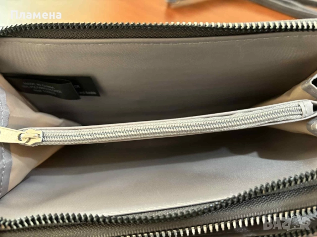 Оригинална сива като нова чанта , снимка 7 - Чанти - 51946270