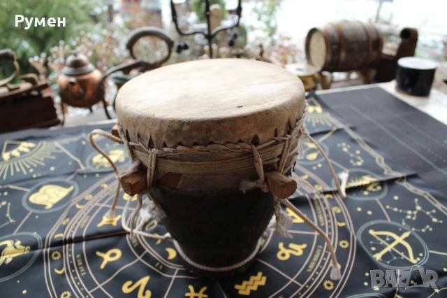 Африканска тарамбука (Djembe), снимка 15 - Антикварни и старинни предмети - 53480254