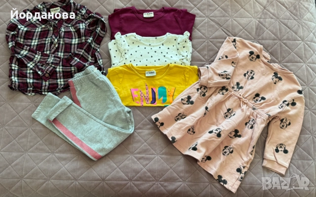 ЛОТ Дрехи LC Waikiki пижами, риза, блузи, рокля, клин, снимка 3 - Детски комплекти - 51920367