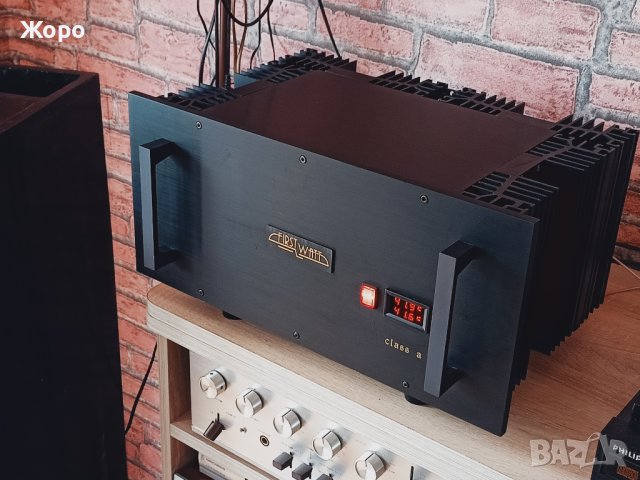 ⏯️С клип. First Watt A40 by Nelson Pass - Class A Single End, снимка 4 - Ресийвъри, усилватели, смесителни пултове - 41117428