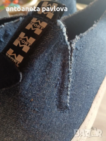 Спортни дънкови обувки , снимка 2 - Дамски ежедневни обувки - 50723418