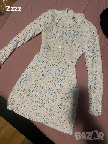 Дамска рокля с пайети