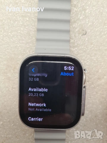 Смарт часовник Apple Watch Nike Series 7 GPS + Cellular - MKJ33BS/A, снимка 16 - Аксесоари за Apple - 53221343